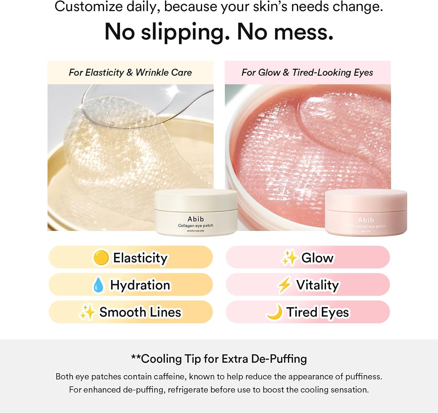 Abib Collagen Peptide Eye Patches for Wrinkles & Fine Line with Jericho Rose Jelly, 60 Count, Korean Skin Care - Image 9